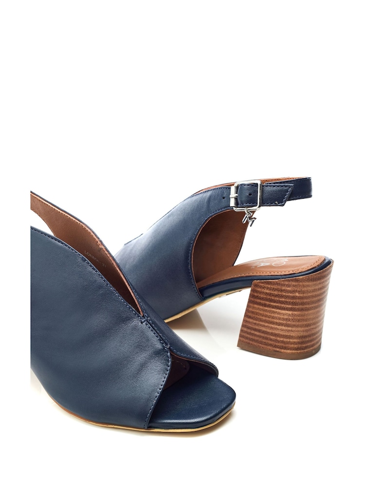 Moda in Pelle Lonnia Block Stacked Heel Chrissi Upper Sandals - Image 4 of 4