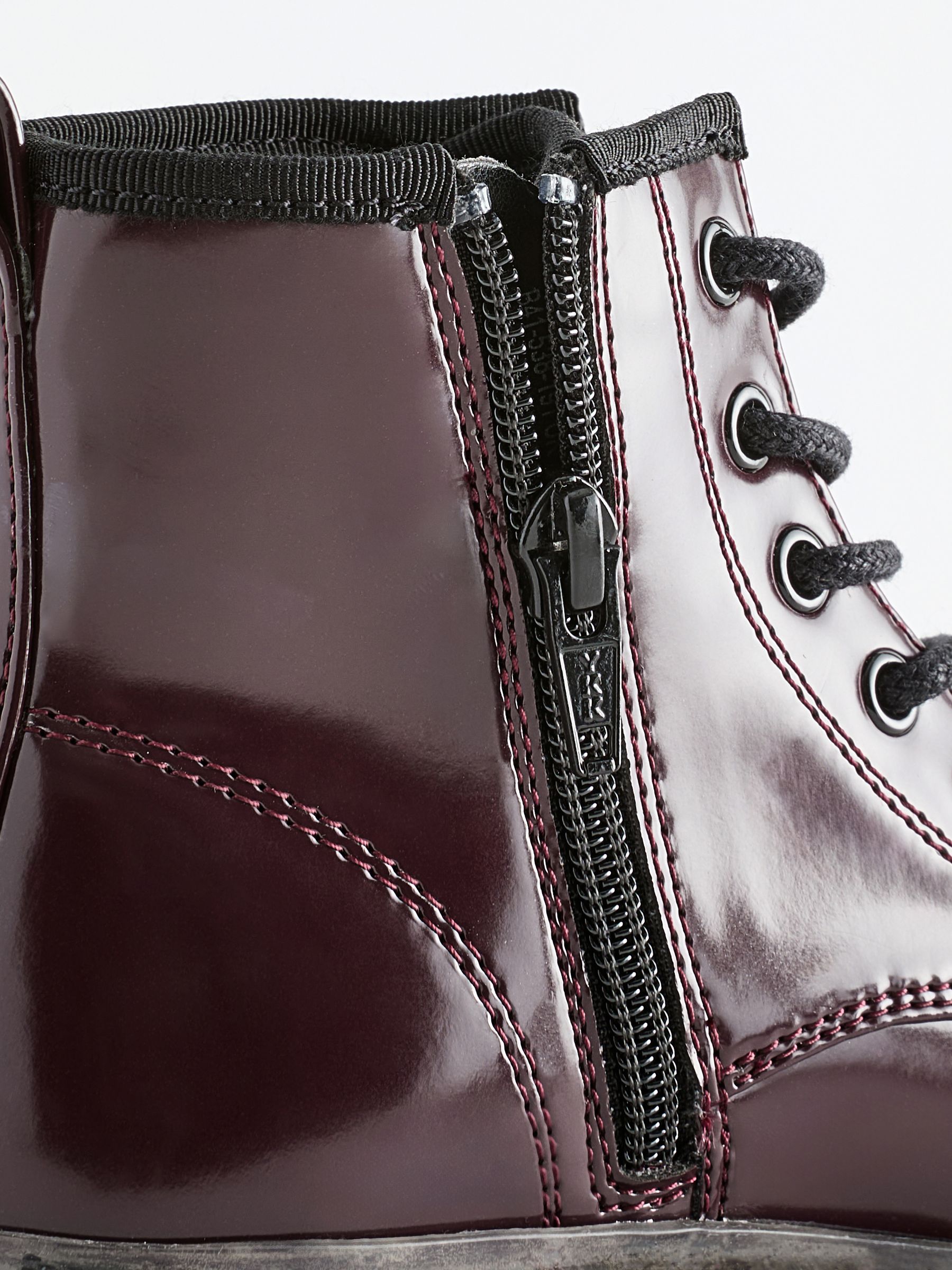 Next burgundy boots shop