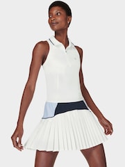 Sweaty Betty White Power Ace Mix Pleat Tennis Skort - Image 1 of 8