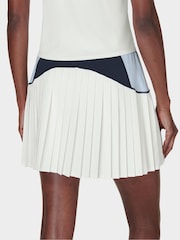 Sweaty Betty White Power Ace Mix Pleat Tennis Skort - Image 2 of 8