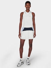 Sweaty Betty White Power Ace Mix Pleat Tennis Skort - Image 4 of 8