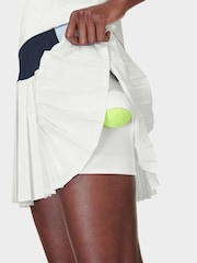 Sweaty Betty White Power Ace Mix Pleat Tennis Skort - Image 5 of 8