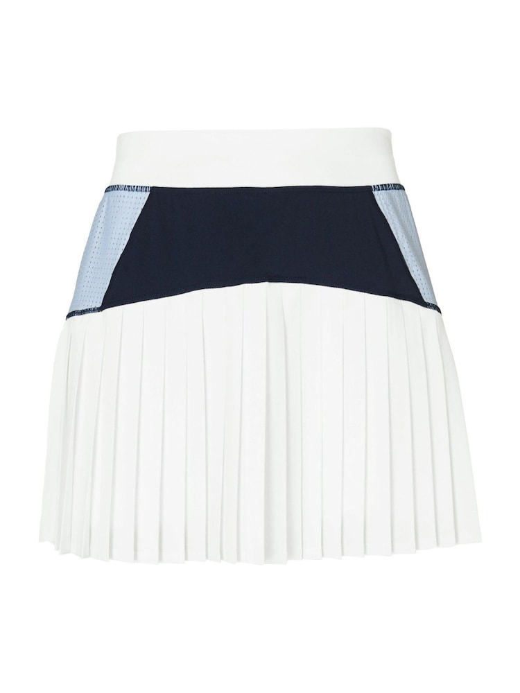 Sweaty Betty White Power Ace Mix Pleat Tennis Skort - Image 8 of 8