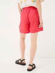 FatFace Tenby Red Linen Shorts - Image 2 of 5