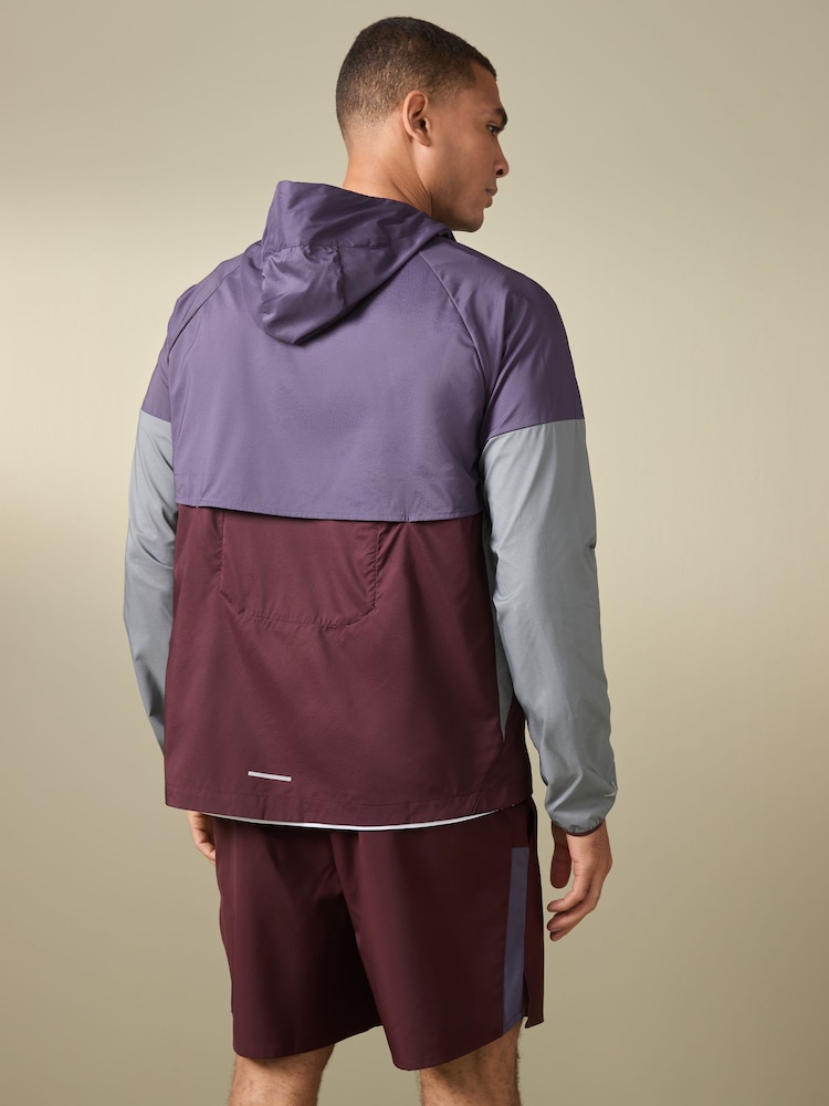 Blauw/bordeauxrood - Nike - Windrunner - Dun hardloopjack - Image 5 of 7