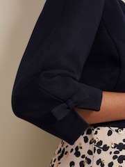 Phase Eight Blue Zoelle Bow Jacket - Image 5 of 6