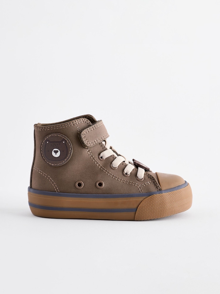 rjava Medved - zapenjanje z ježkom Bumptoe Trainers - Slika 2 iz 6