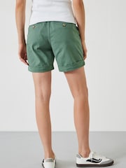 Hush Green Long Chino Shorts - Image 3 of 4