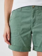 Hush Green Long Chino Shorts - Image 4 of 4