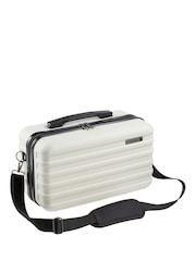 Cabin Max White Anode Underseat Ryanair Compatible Vanity Case - Image 1 of 3