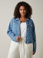 Evans Stretch Denim Jacket - Image 4 of 5