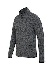 Mountain Warehouse Black Mens Idris II Full-Zip Fleece Jacket - Image 3 of 5