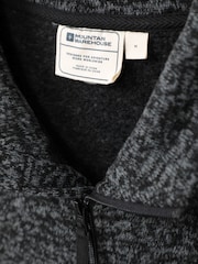 Mountain Warehouse Black Mens Idris II Full-Zip Fleece Jacket - Image 5 of 5