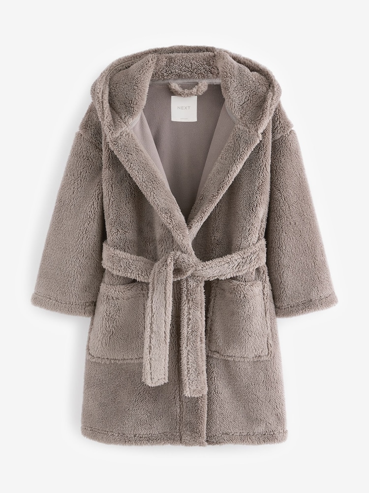 Neutral Fleece Robe (1.5-16yrs) - Image 1 of 5