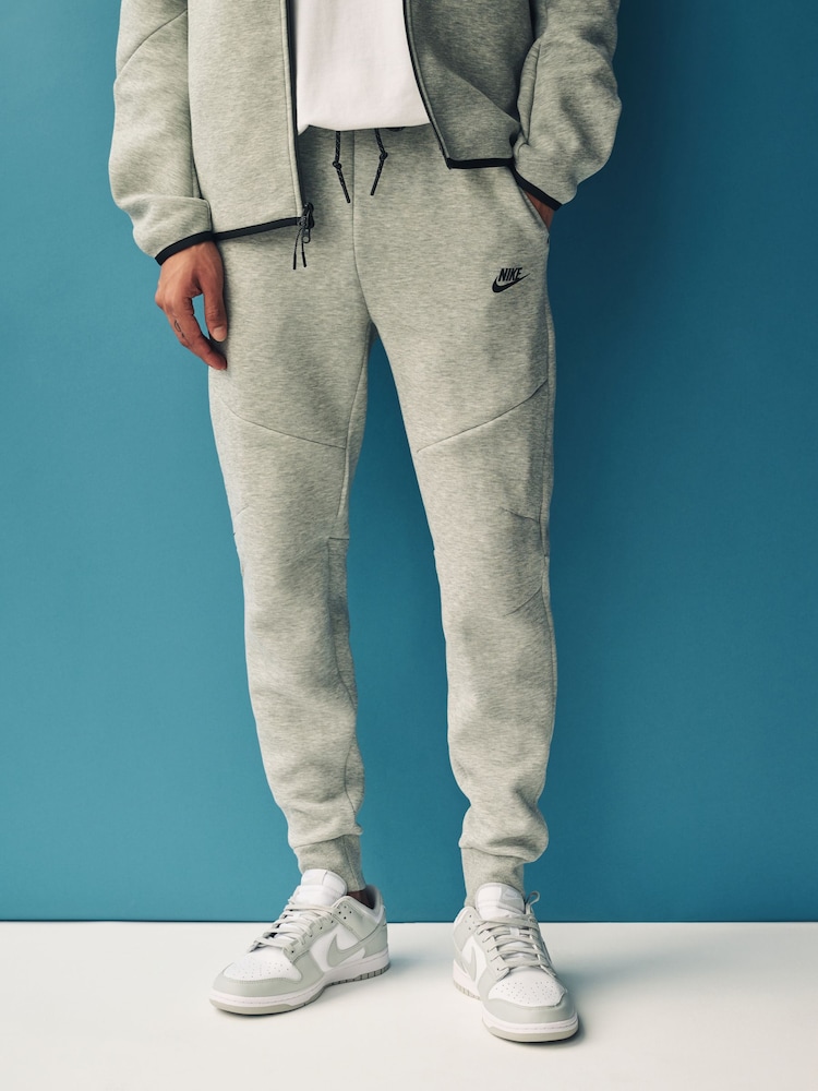 Nike Grey Tech Fleece Joggers - Image 1 of 6