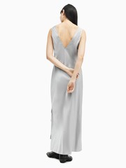 AllSaints Silver Lisa Dress - Image 2 of 7
