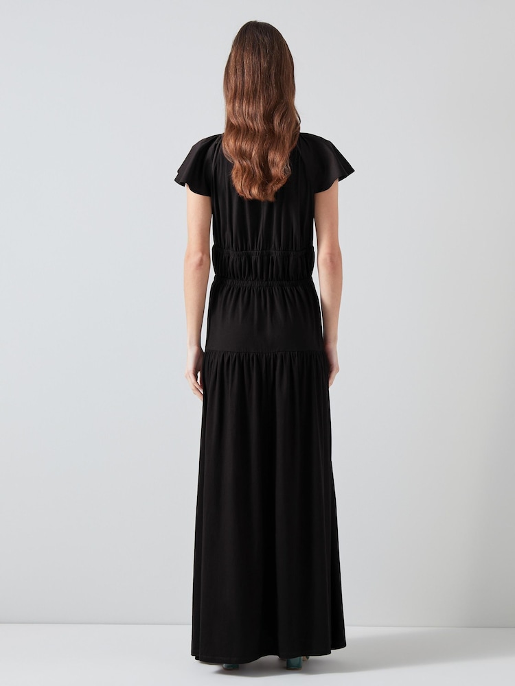 LK Bennett Cotton Lenzing™ EcoVero™ Viscose Carla Maxi Dress - Bild 2 von 3