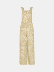 Whistles Green Tropical Leaves Jumpsuit - Image 5 of 5