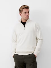 French Connection Natural Funnel Neck Sweatshirt - Image 1 of 3