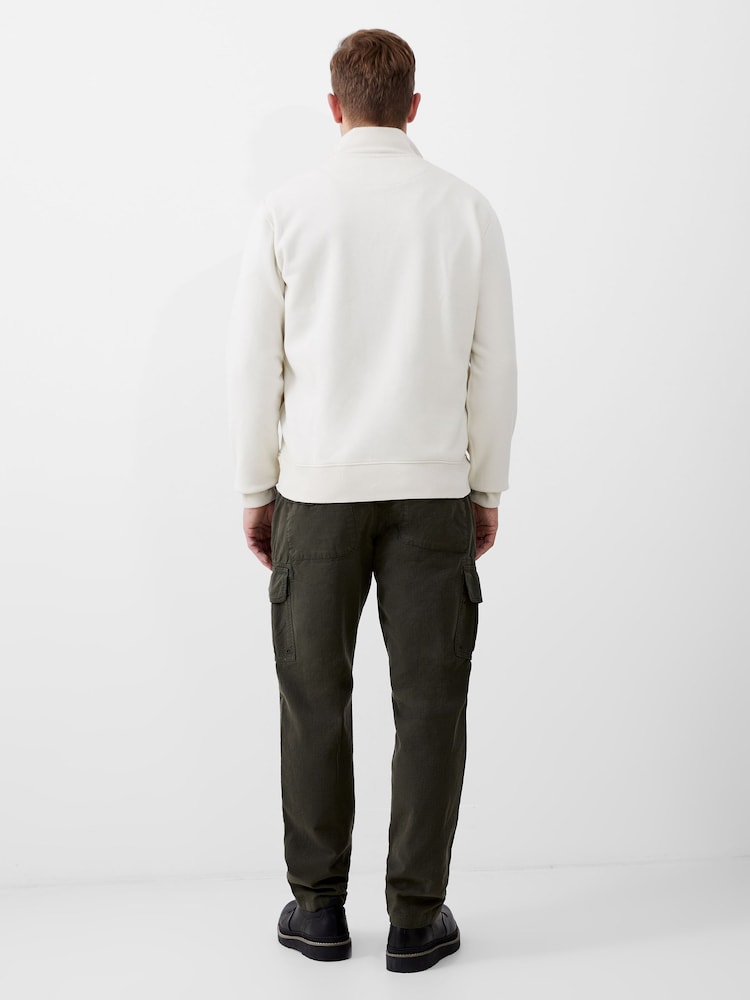French Connection Natural Funnel Neck Sweatshirt - Image 2 of 3