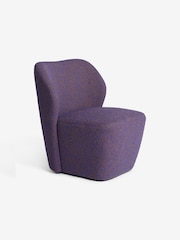 MADE.COM Cobalt Blue Pax Boucle Topeka Accent Chair - Image 7 of 7