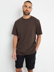 Threadbare хлопковые шорты-карго в стиле милитари - Изображение 3 из 5