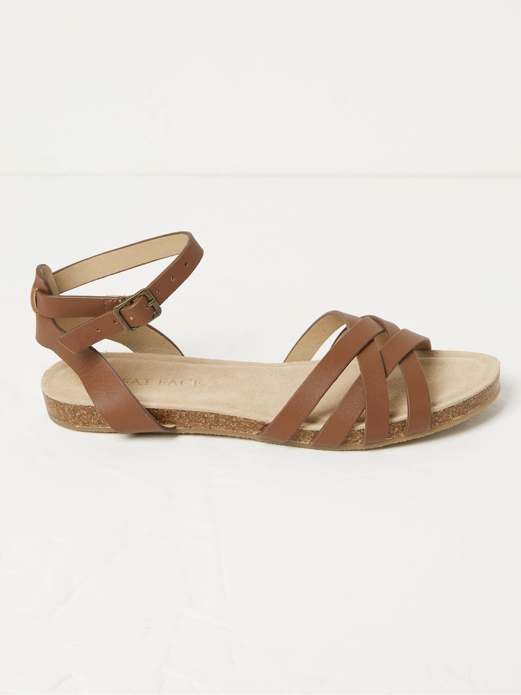 FatFace Beth Natural Sandals - Image 1 of 3