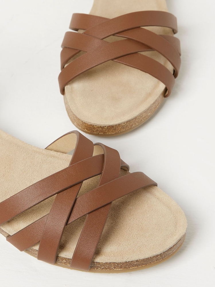 FatFace Beth Natural Sandals - Image 3 of 3