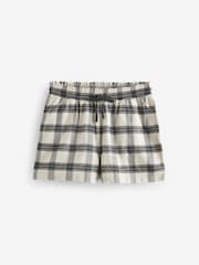 Black/White 100% Cotton Short Set Pyjamas 2 Pack - Image 11 of 12