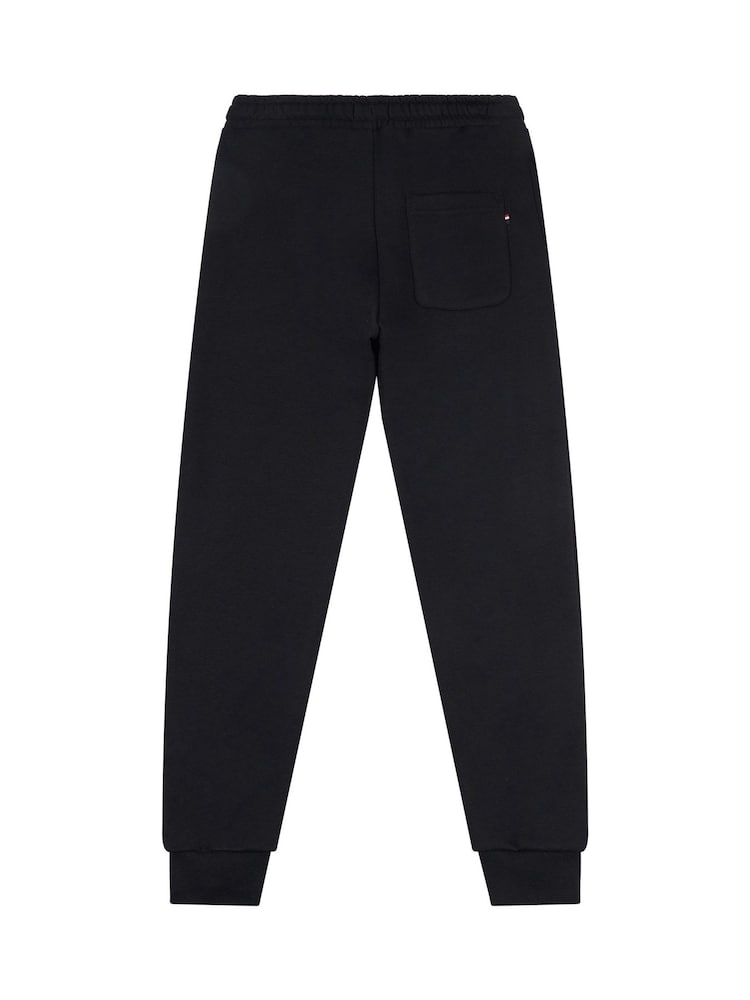 U.S. Polo Assn. Black Double Horsemen Boys 100% Cotton Joggers - Image 5 of 6