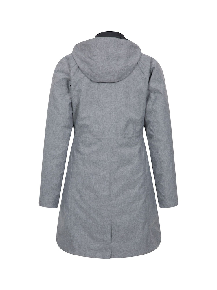 Mountain Warehouse Grey Womens Alaskan 3-In-1 Waterproof Long Jacket - Image 2 of 5