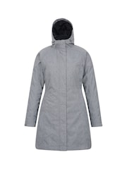 Mountain Warehouse Grey Womens Alaskan 3-In-1 Waterproof Long Jacket - Image 3 of 5