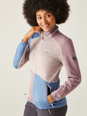 Regatta Blue Light Womens Yare IX Full Zip Fleece Jacket - Image 2 of 7