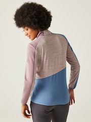 Regatta Blue Light Womens Yare IX Full Zip Fleece Jacket - Image 3 of 7