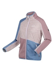Regatta Blue Light Womens Yare IX Full Zip Fleece Jacket - Image 5 of 7