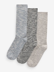 Modra/siva - Slouchy gležnjarji 3 Pack - Slika 1 iz 7