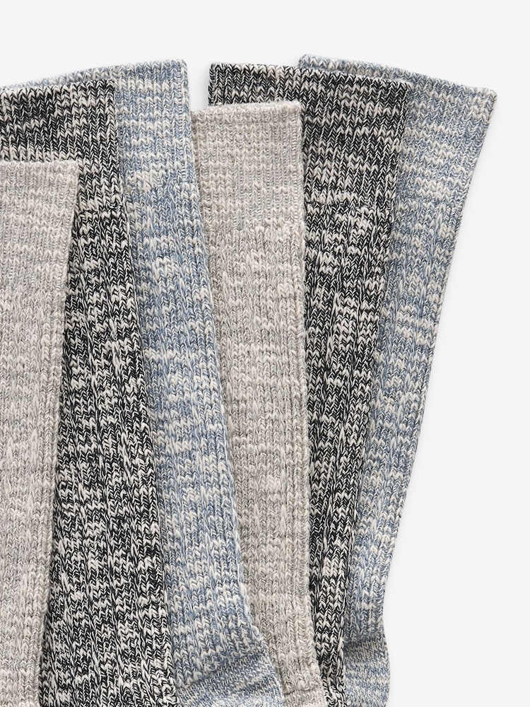 Modra/siva - Slouchy gležnjarji 3 Pack - Slika 7 iz 7