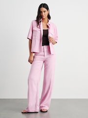 JAG Pink Loe Mid Rise Straight Jeans - Image 5 of 5