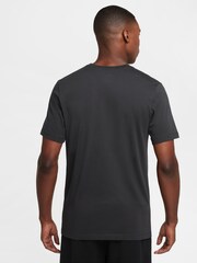 Nike Black Liverpool FC Crest T-Shirt - Image 2 of 5