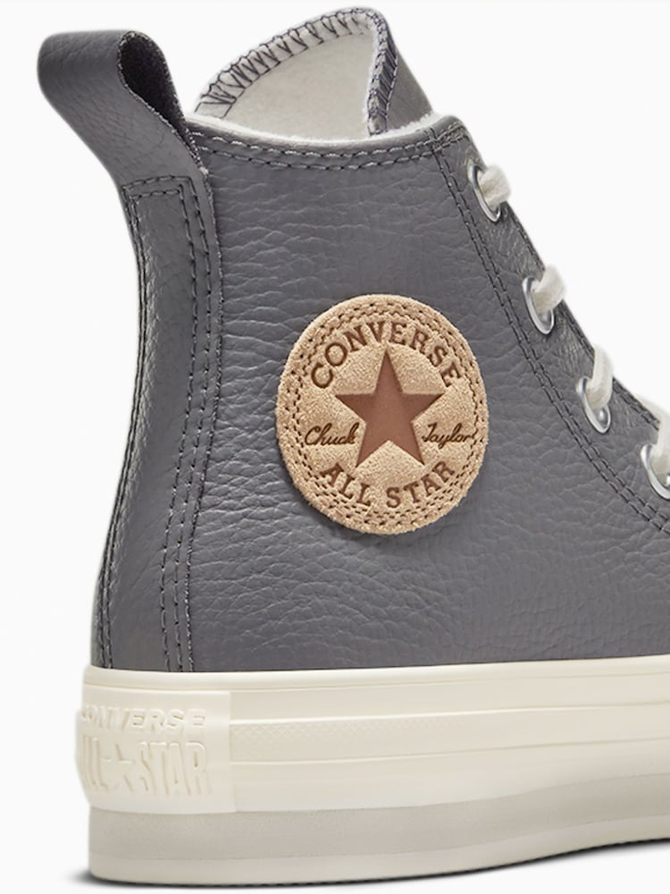 Converse s flisom podloženi športni copati Chuck Taylor EVA Lift za mlajše otroke - Slika 7 iz 7