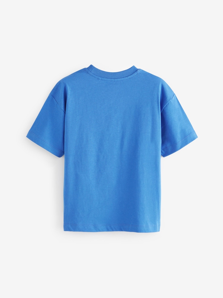 Blue Foo Fighters Licensed 100% Cotton T-Shirt (3-16yrs) - Image 2 of 3