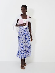 Crew Clothing Blue Crinkle Beach Dress - Image 2 of 5