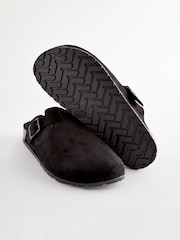 Black Buckle Mule Slippers - Image 7 of 7