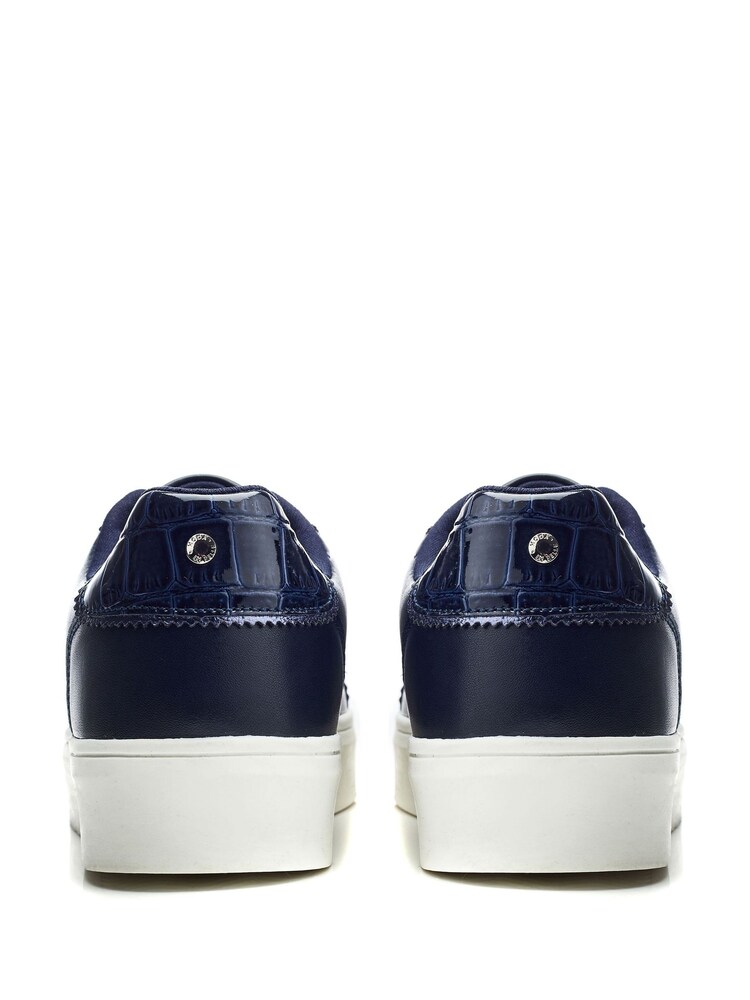 Moda in Pelle Belammy Scalloped Detail Trainers - Image 3 of 4
