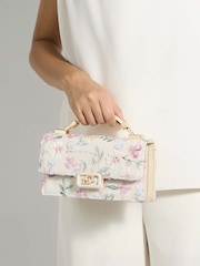 Dune London Off White Skilled Top Handle Micro Bag - Image 1 of 6