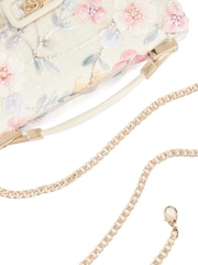Dune London Off White Skilled Top Handle Micro Bag - Image 6 of 6