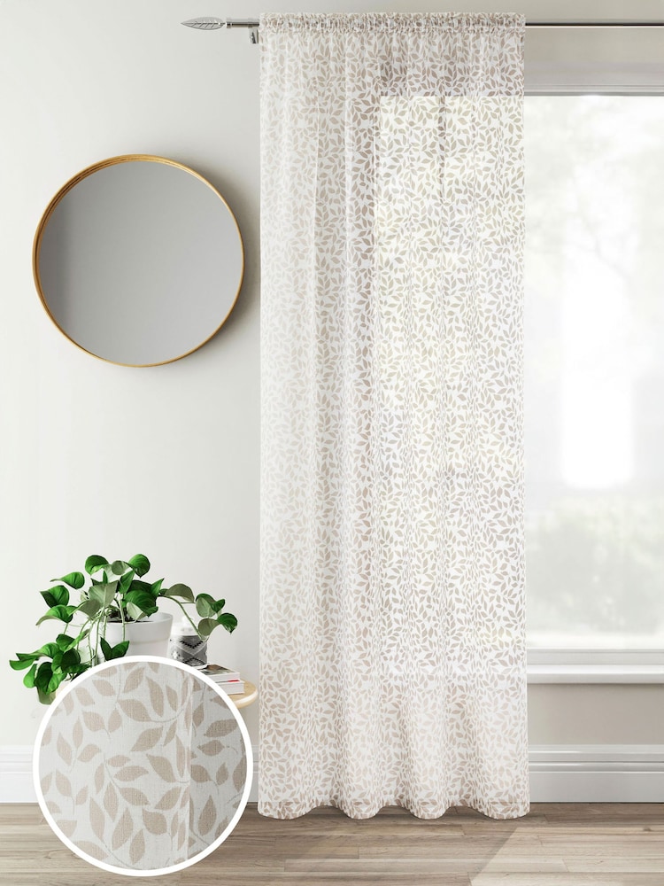Enhanced Living Willow Pair Of Voile Panels - Imagem 1 de 3