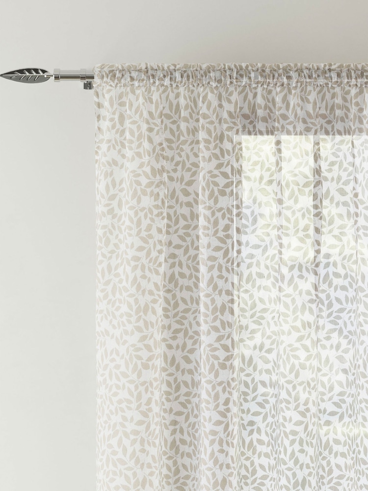 Enhanced Living Willow Pair Of Voile Panels - Imagem 2 de 3