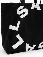 AllSaints Black Large Tierra Tote Bag - Image 4 of 5