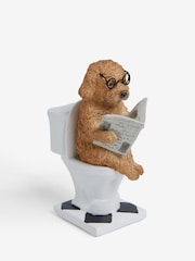 Charlie the Cockapoo Bathroom Ornament - صورة 3 من 6
